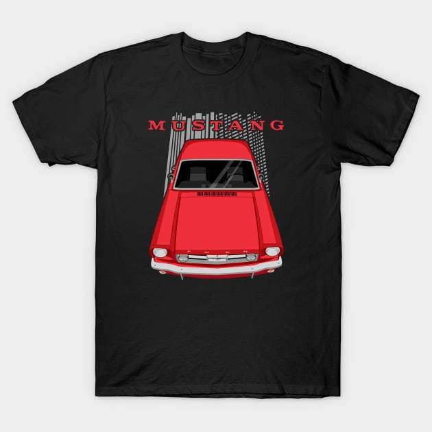 Mustang 1966 - Red T-Shirt by V8social